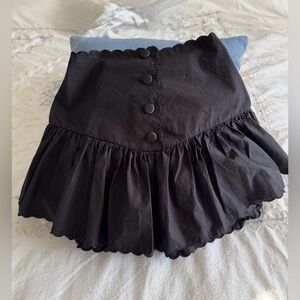 Vita Grace Paulette Scalloped
Cotton Skort